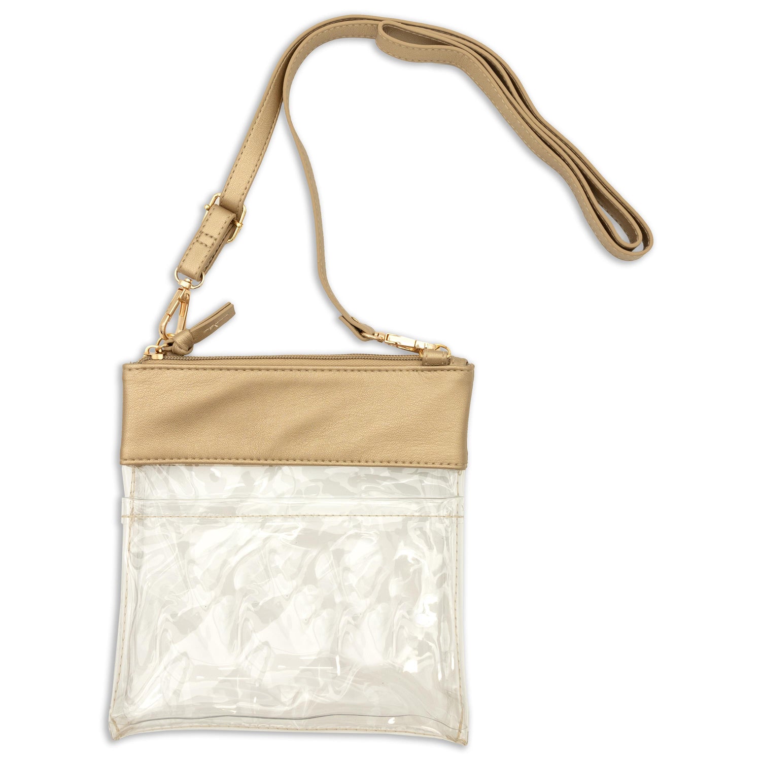 Gold Clear Crossbody