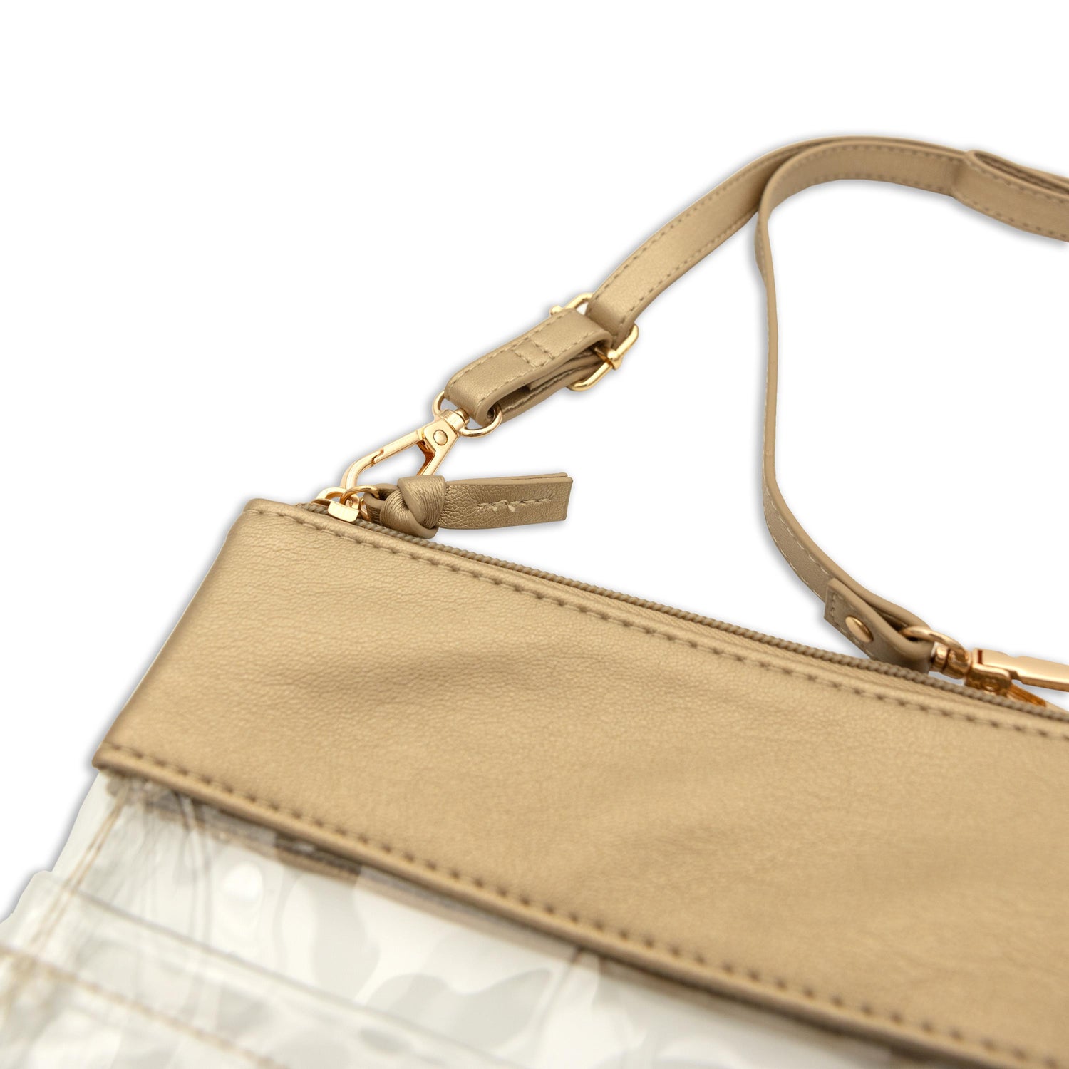 Gold Clear Crossbody