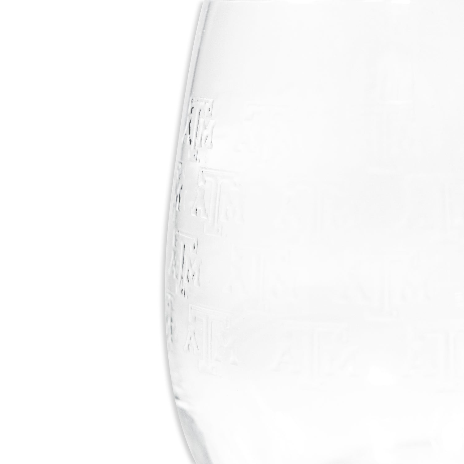 Texas A&M Stemless Wine Glass