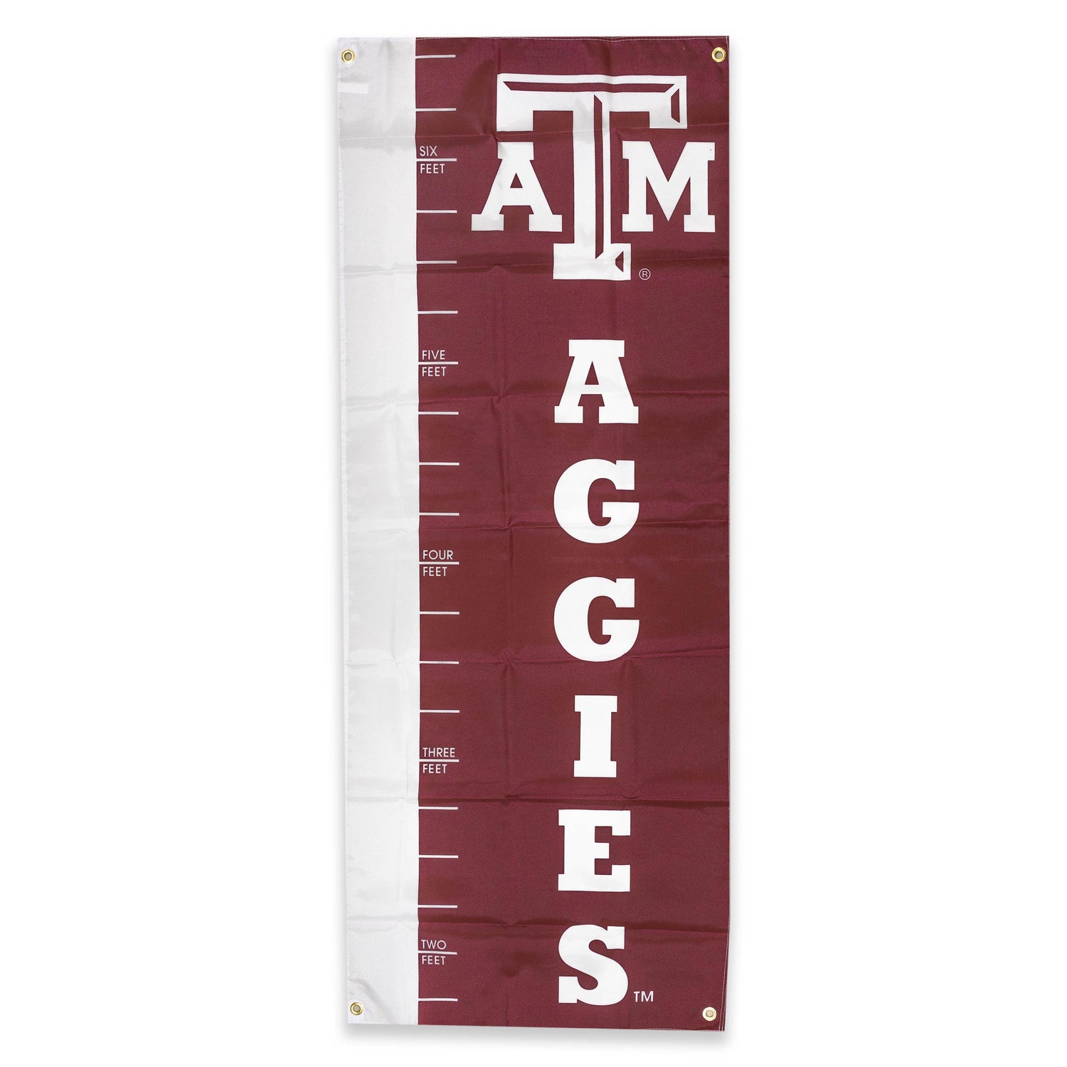 Texas A&M Aggies Growth Chart Banner