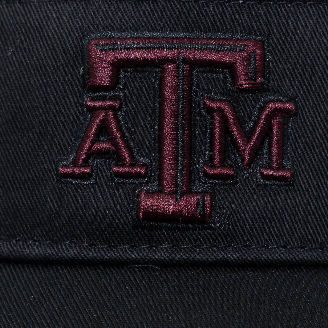 Texas A&M Team Color Black Visor