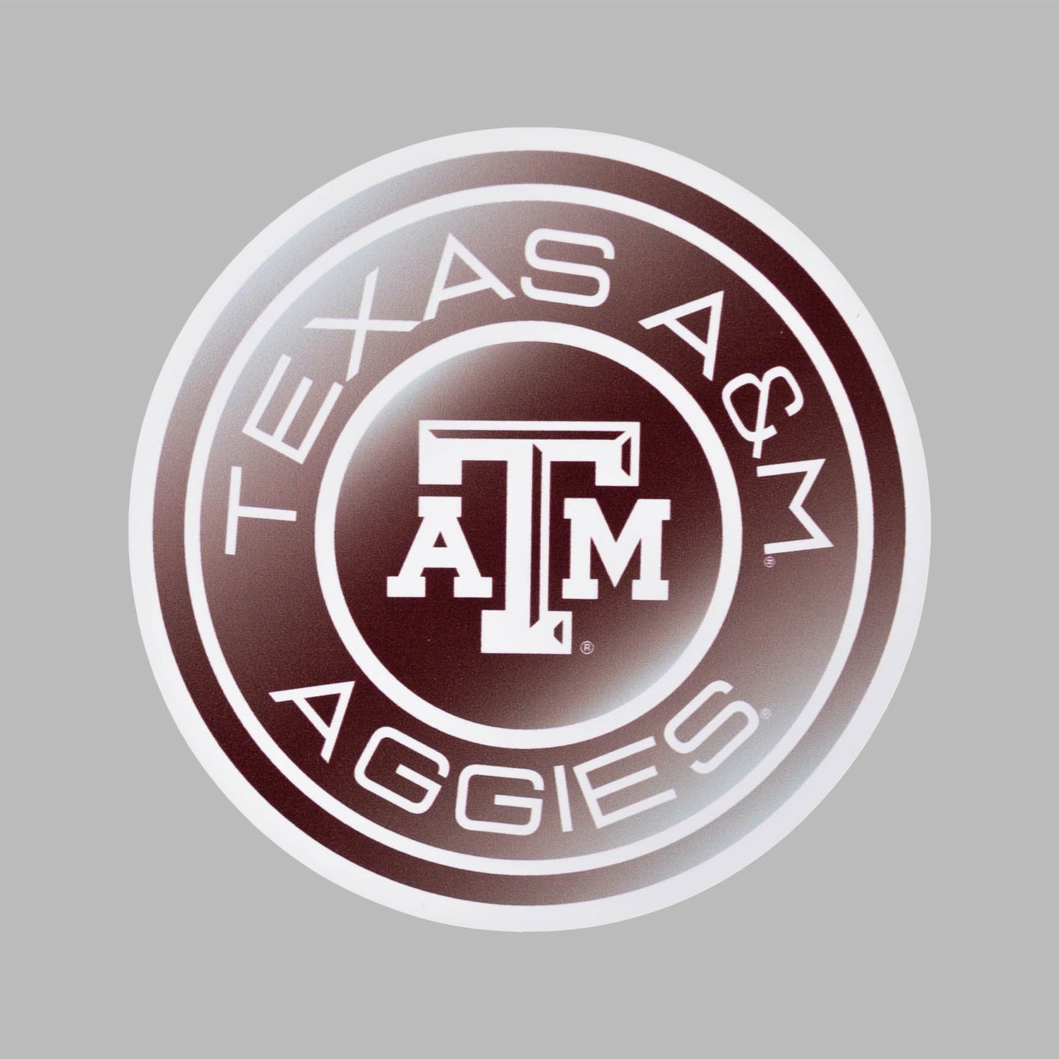 Texas A&M Aggies Gradient Stamp Dizzler Sticker