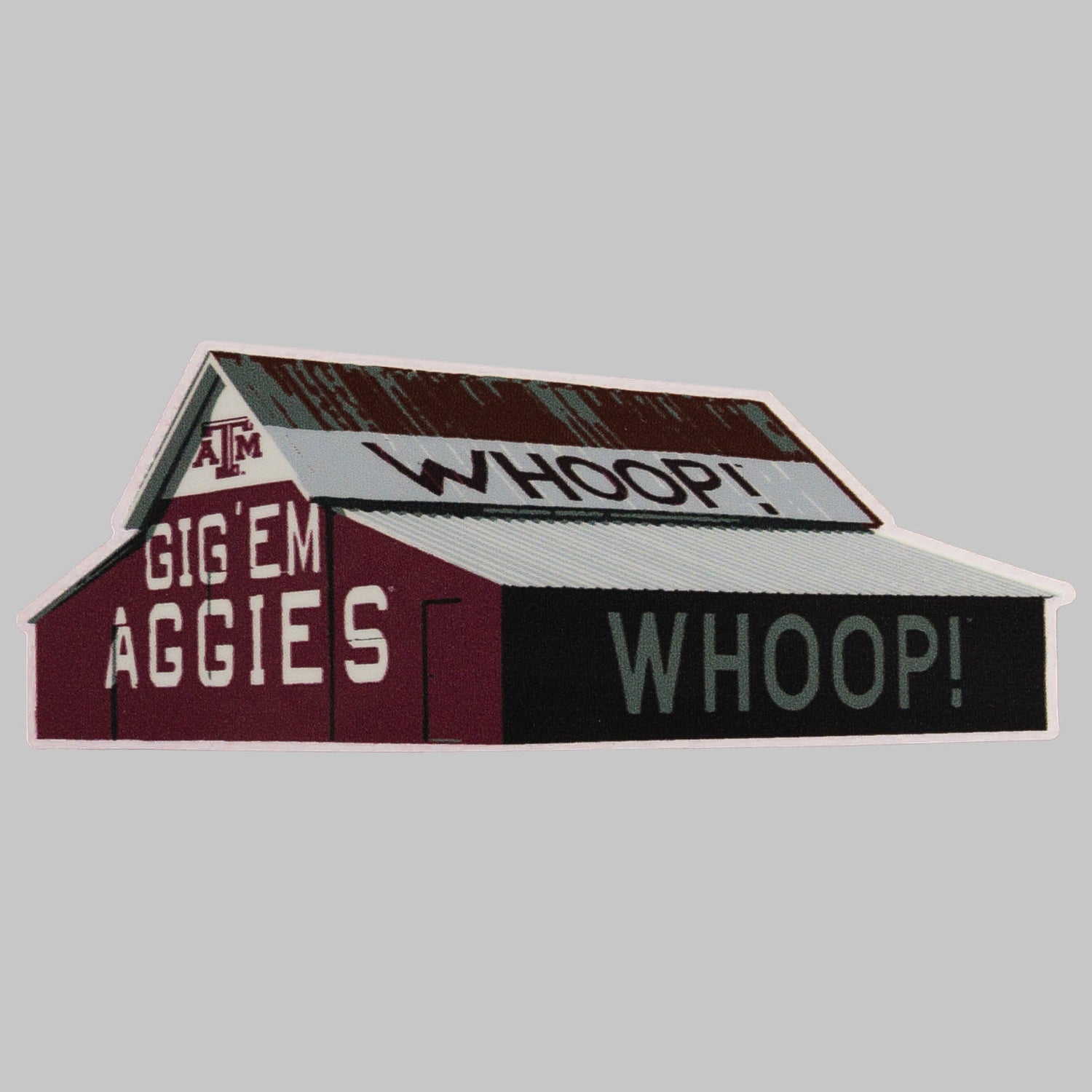 Texas A&M Barn Whoop Dizzler Sticker
