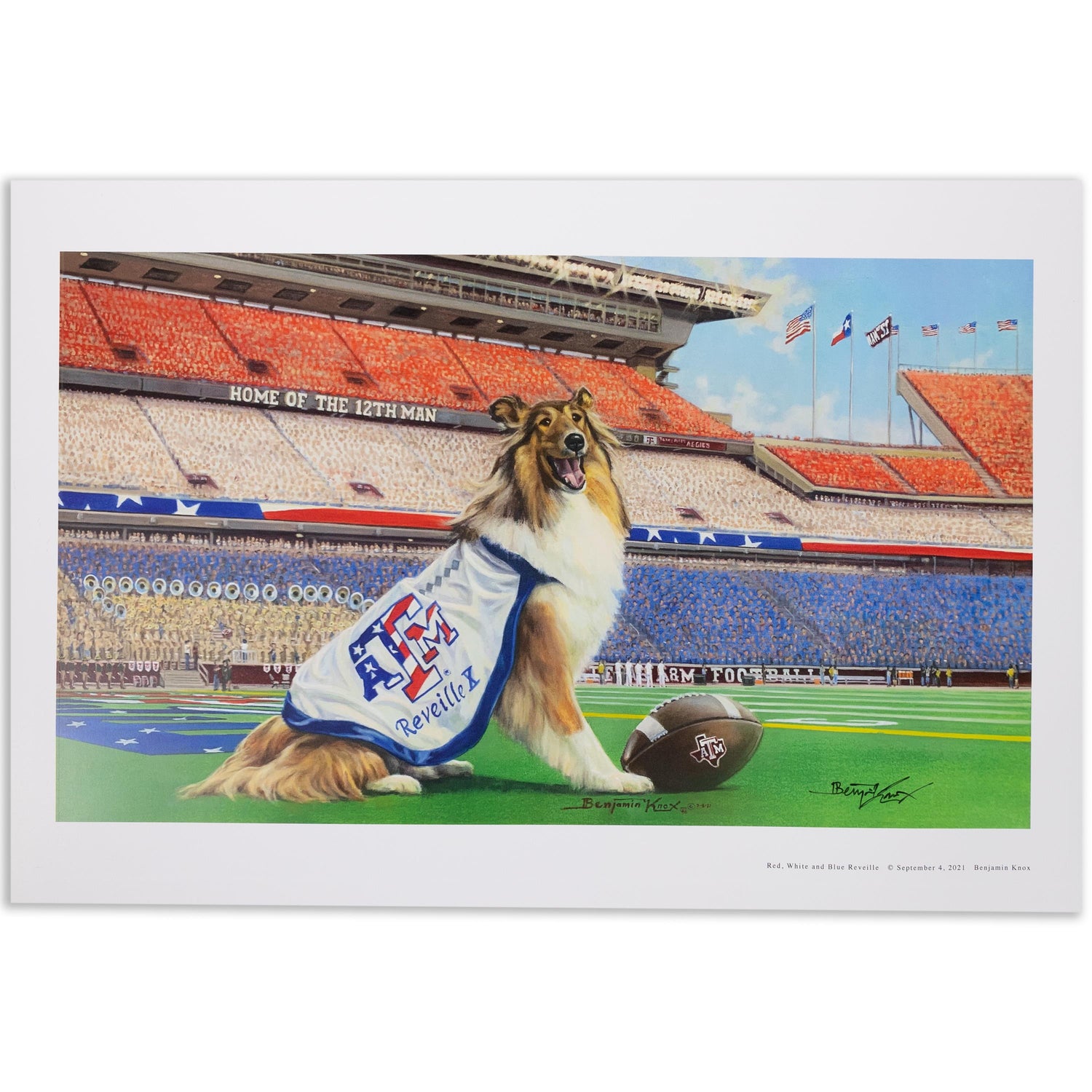 Benjamin Knox Red White Blue Reveille