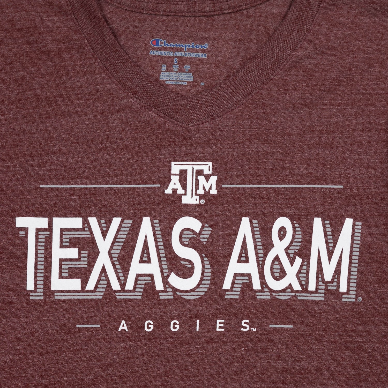 Texas A&M Aggies Tri-Blend V Neck