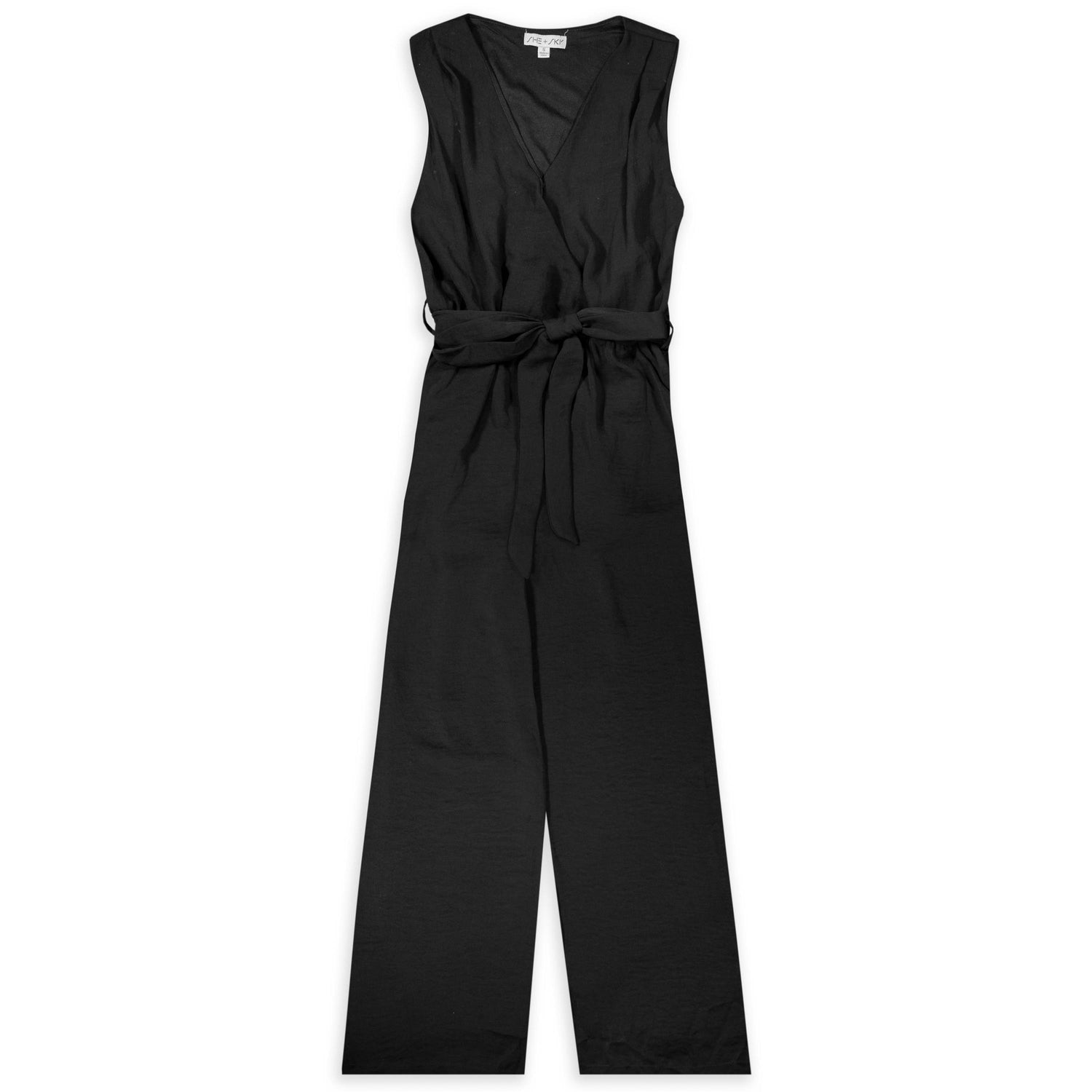 Sleeveless Woven Jumpsuit