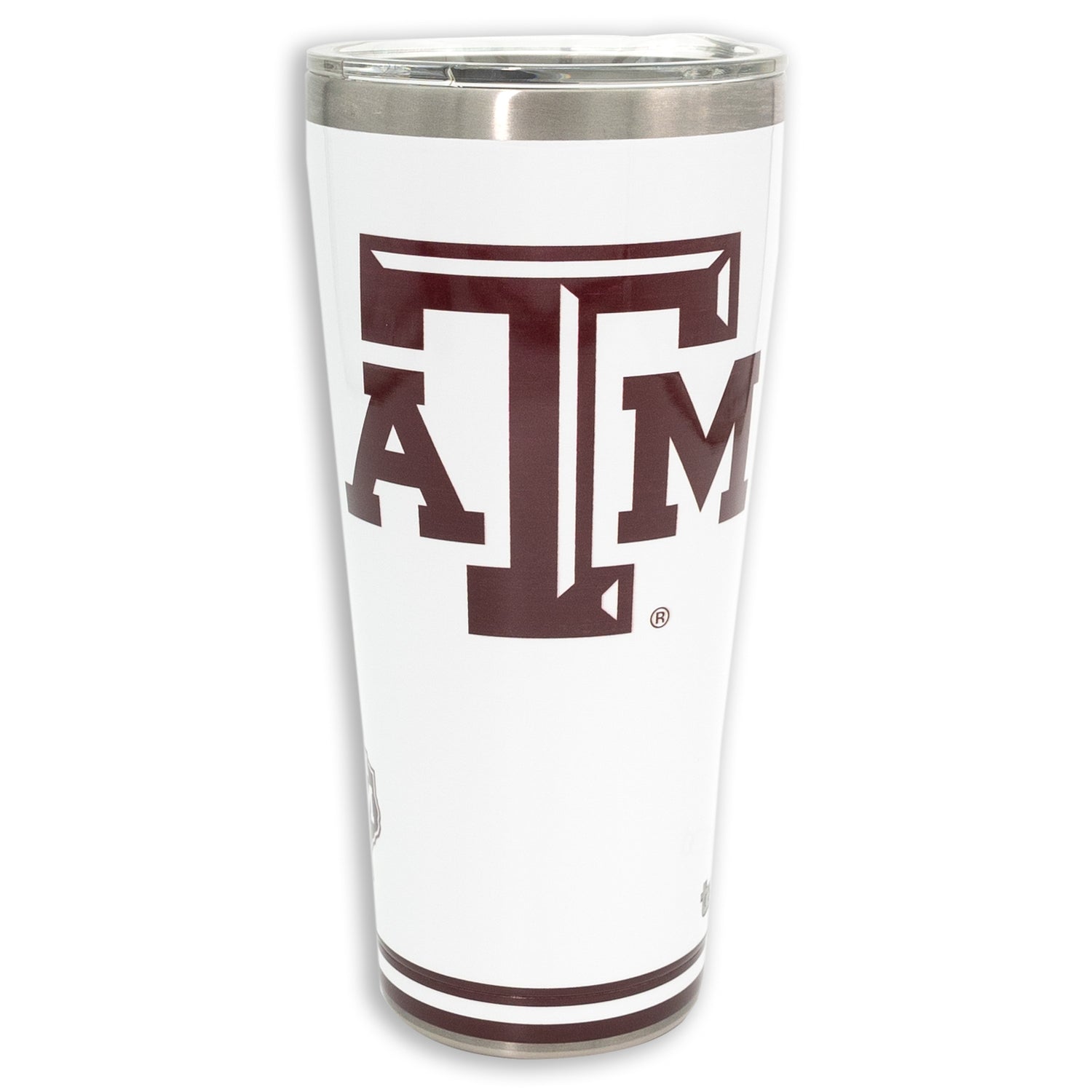Texas A&M Aggies 30oz White Tumbler