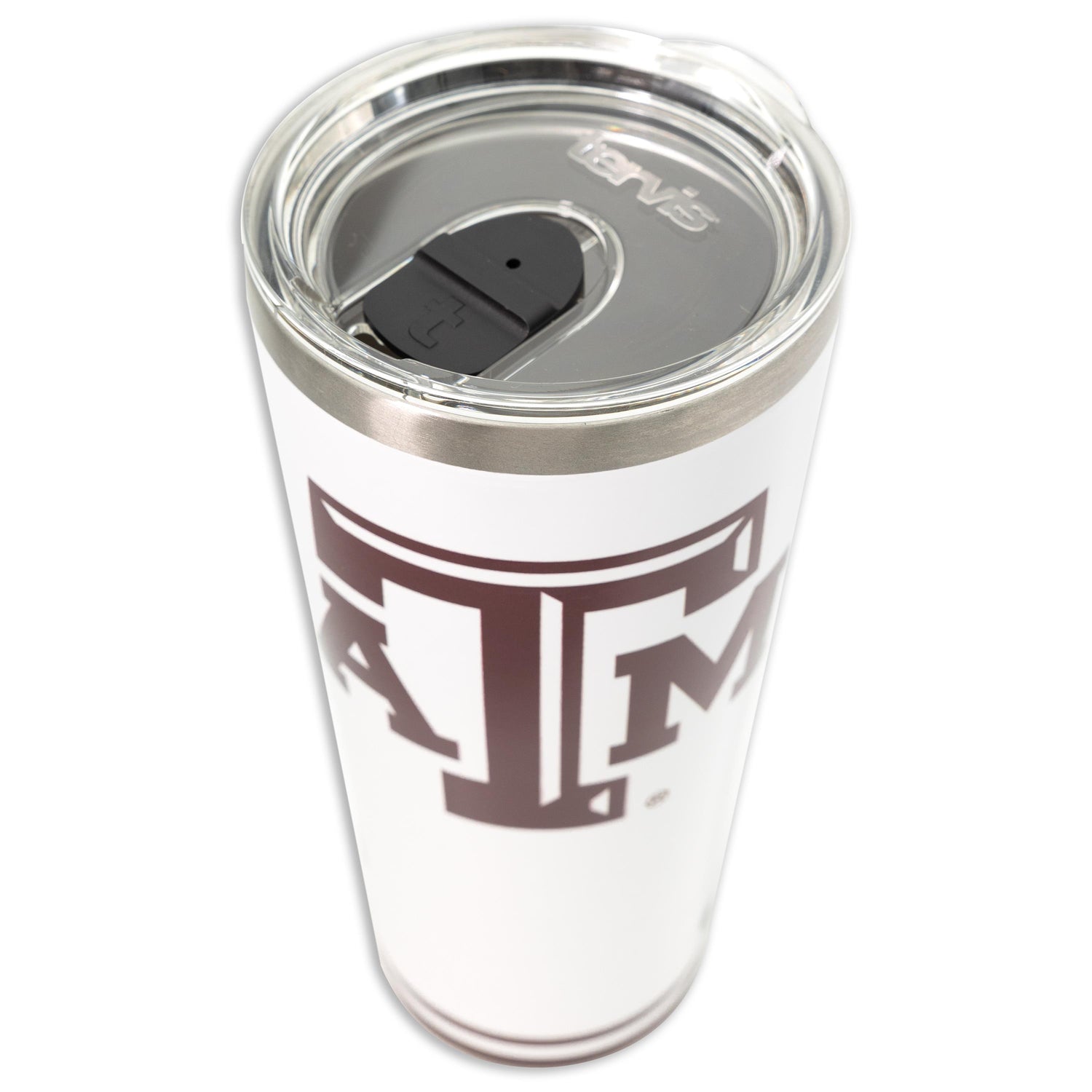 Texas A&M Aggies 30oz White Tumbler