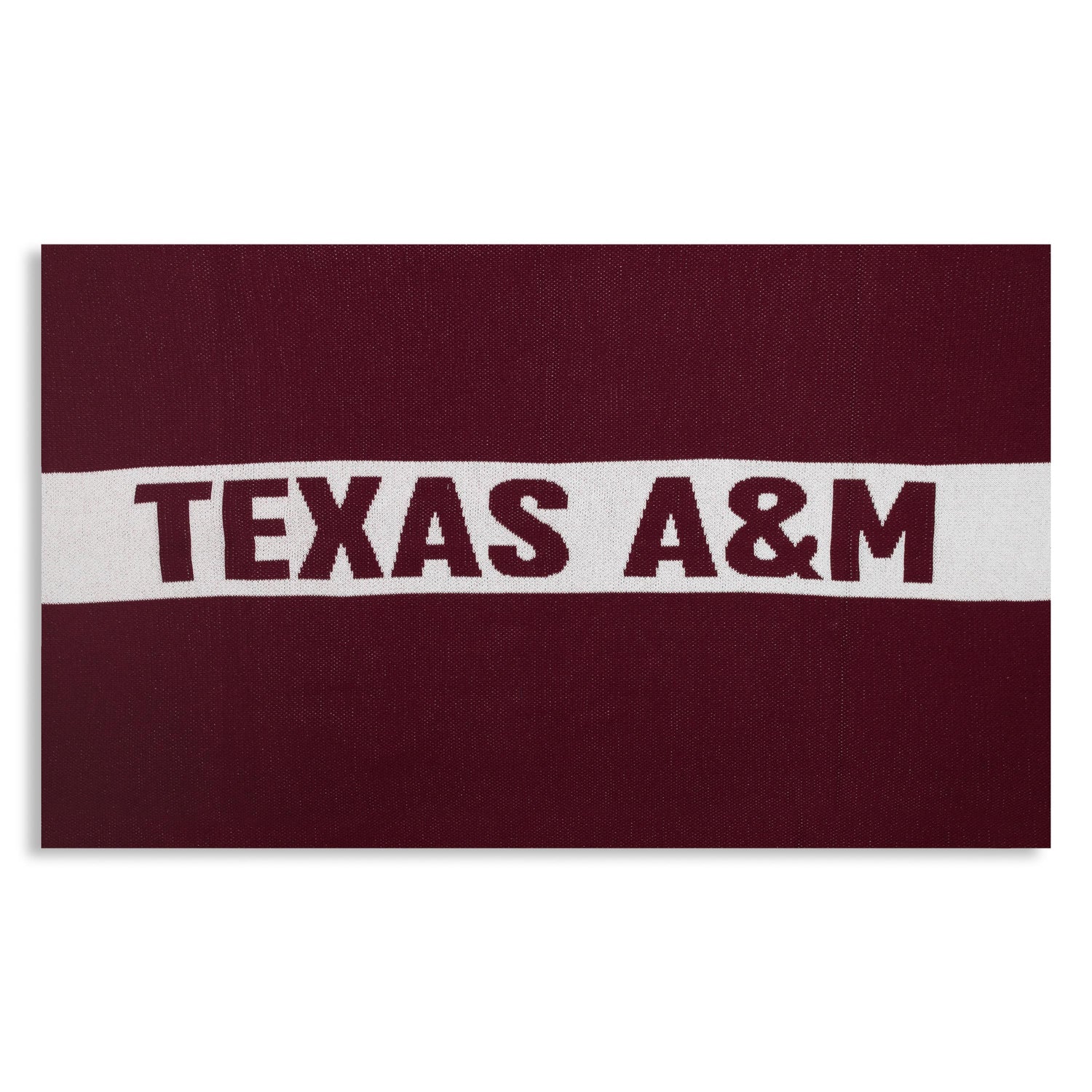 Texas A&M Single Stripe Blanket