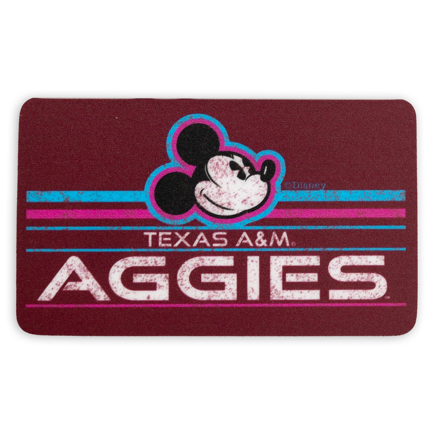 Texas A&M Decimator Mickey Mouse Sticker