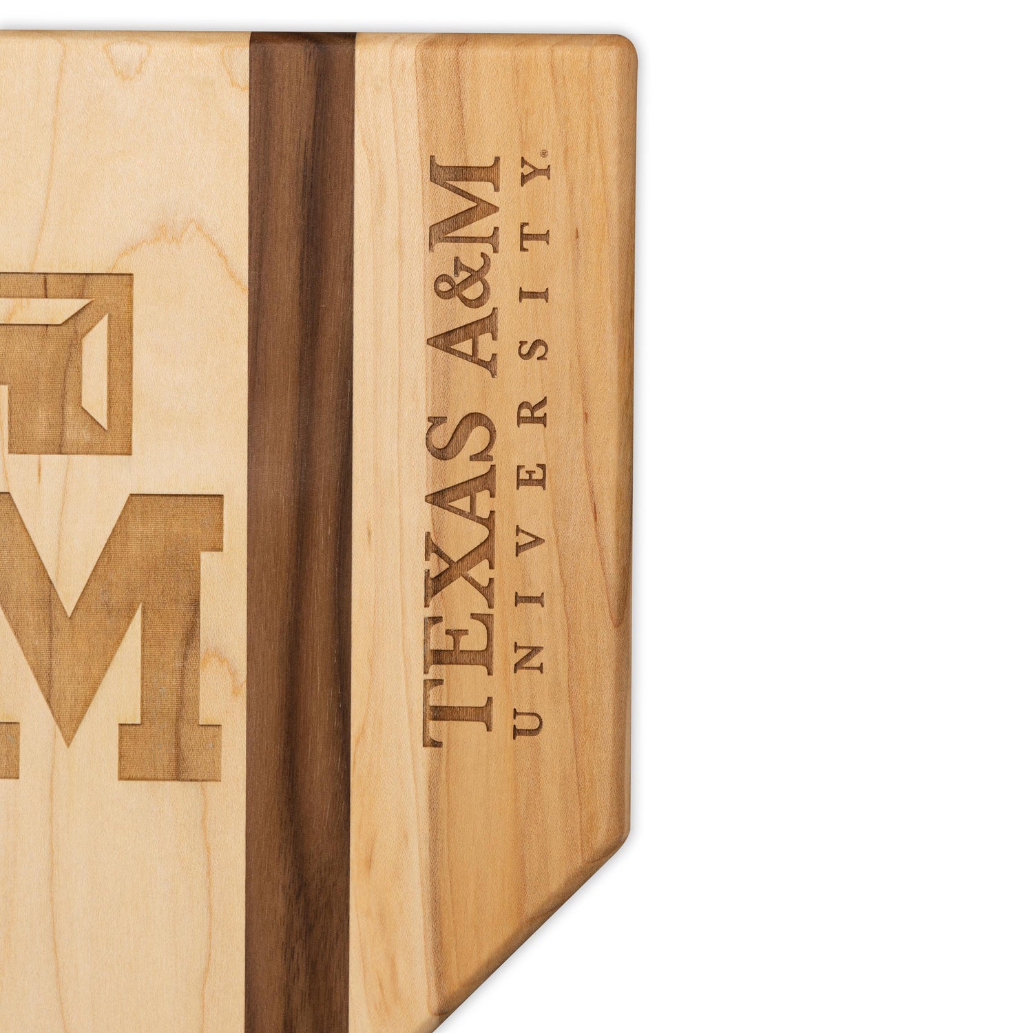 Texas A&M Home Plate Cutting Board
