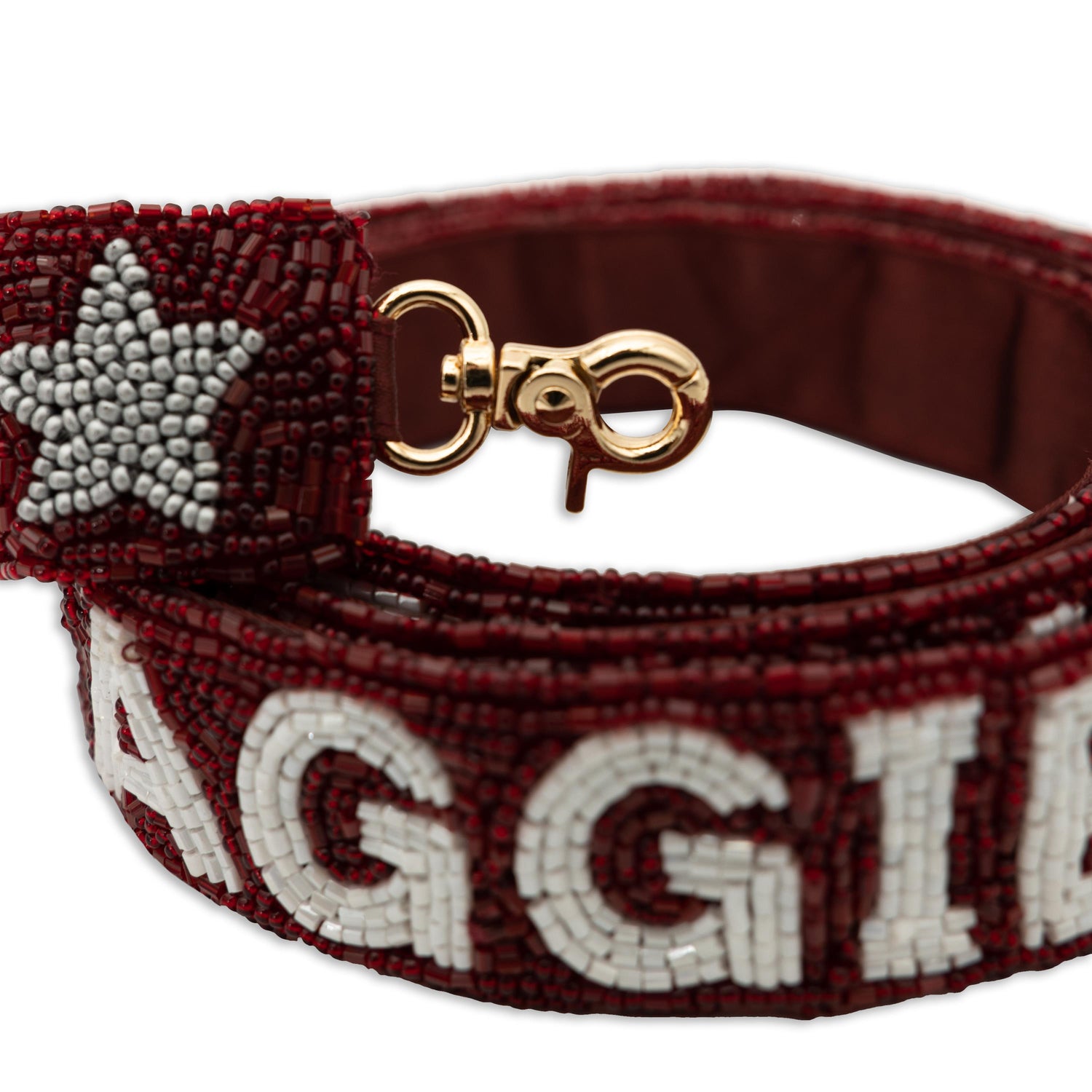 Texas Aggies Beaded Purse Strap