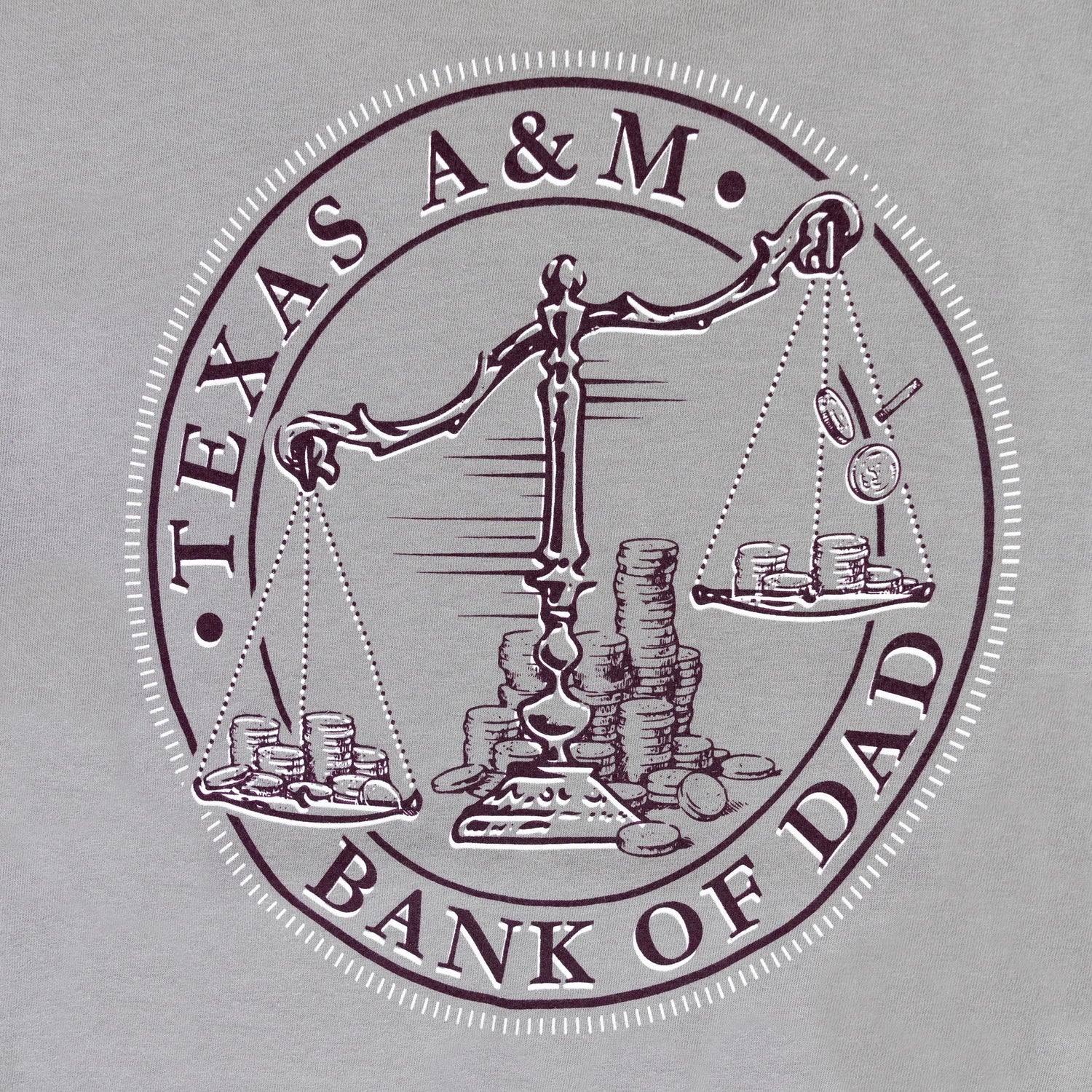 Texas A&M Bank of Dad T-Shirt