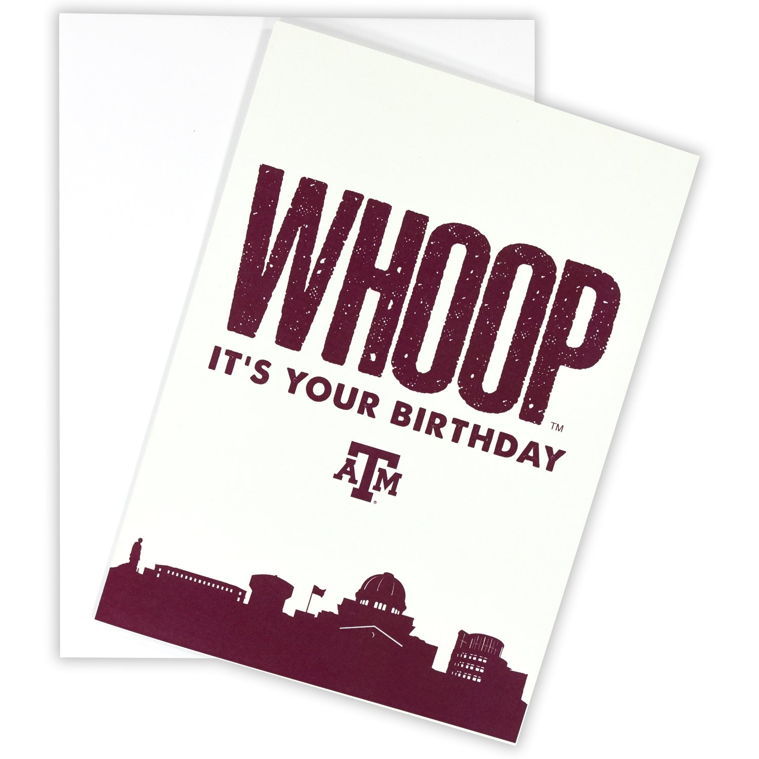 Texas A&M Whoop Birthday Card