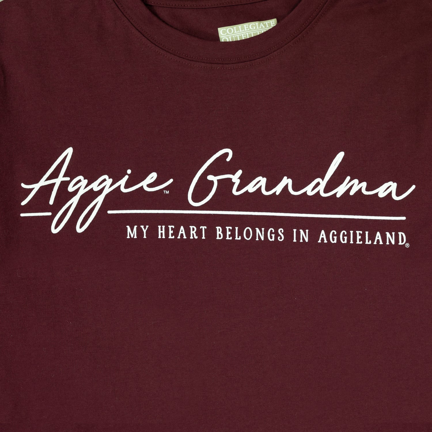 Grandma Heart Belongs Aggieland