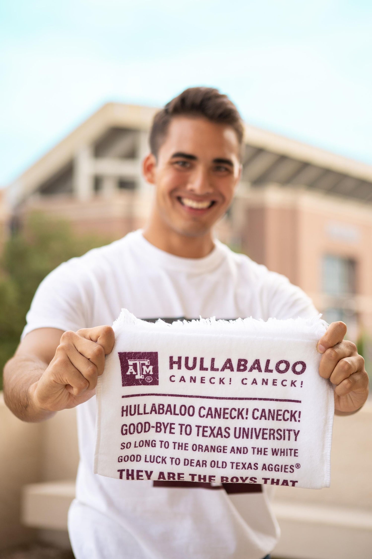 Texas A&M War Hymn Towel