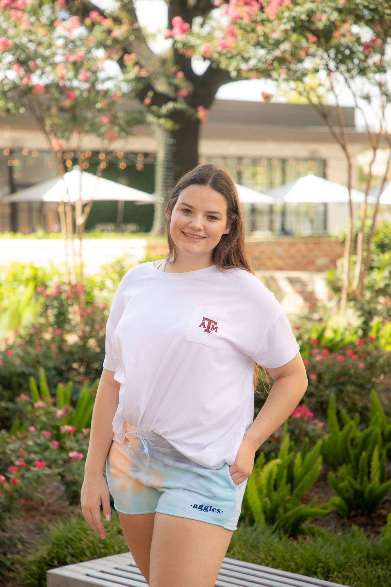 Luxe Block Pocket Tee