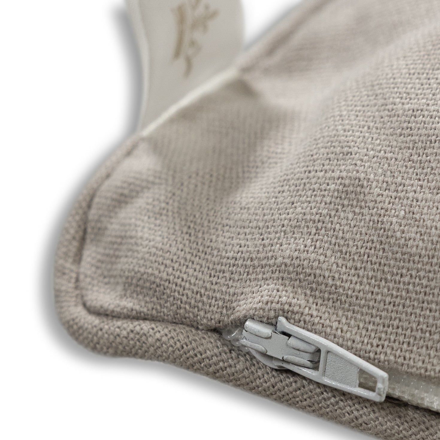 Howdy Maroon Embroidered Grey Pillow