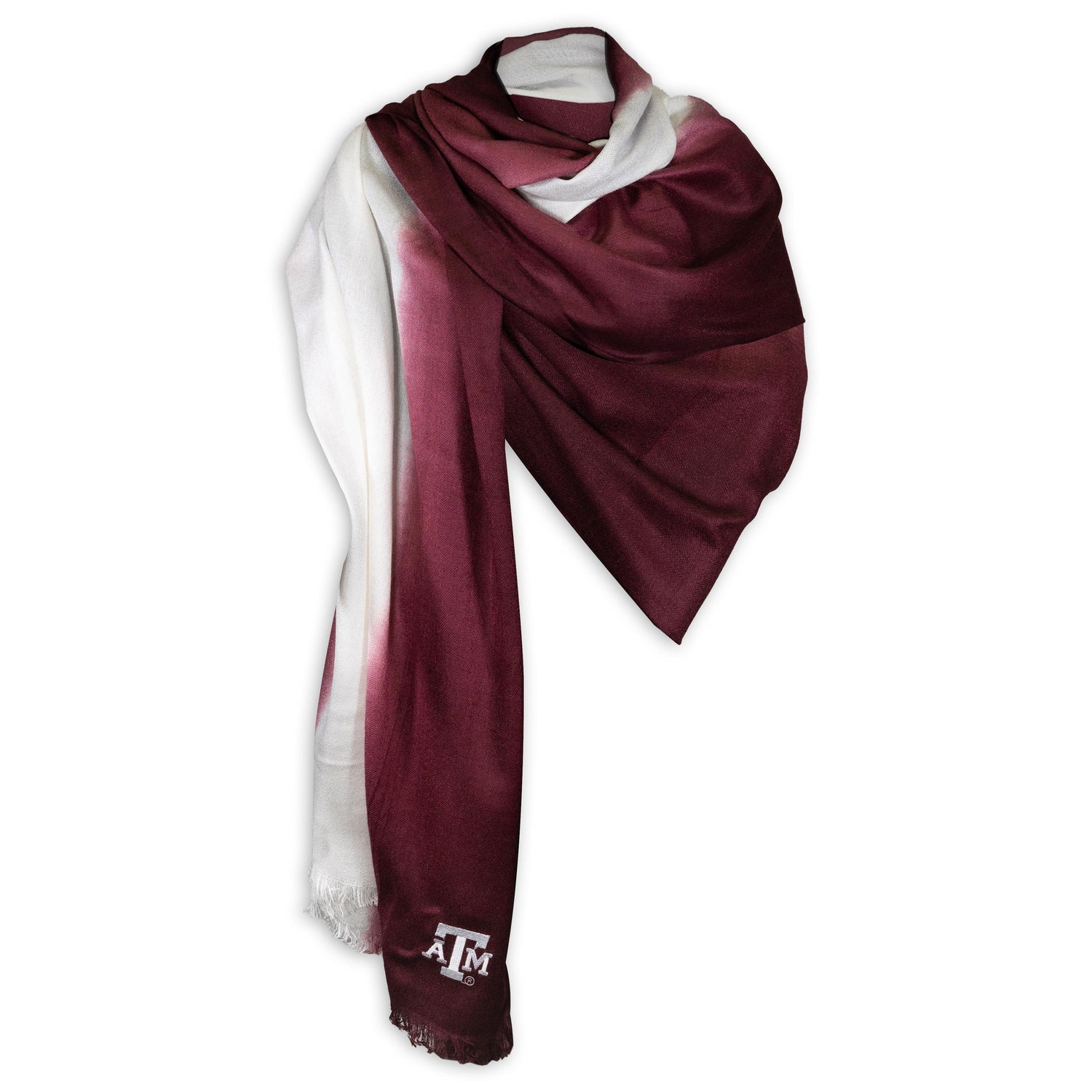 Texas A&M Ombre Shawl