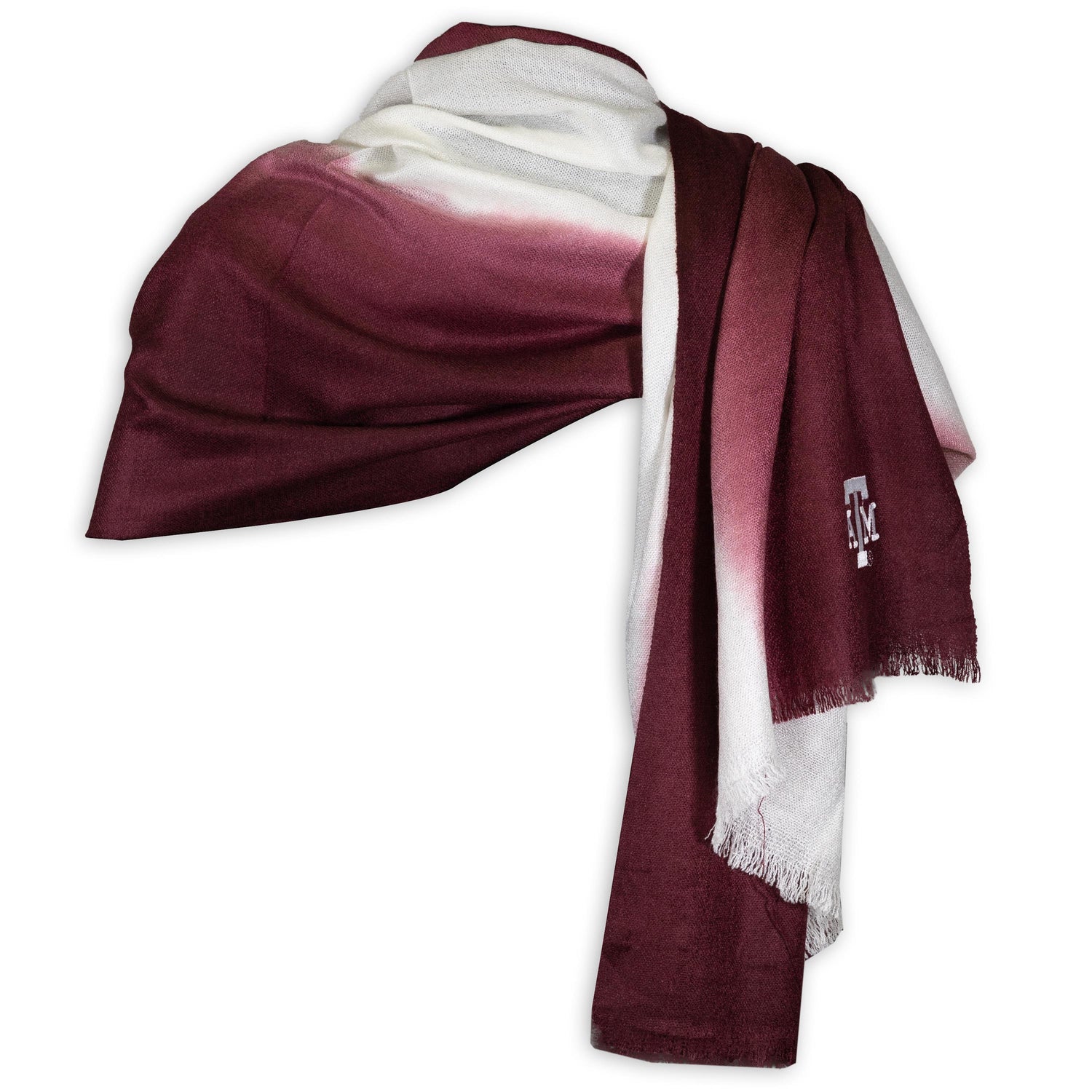 Texas A&M Ombre Shawl