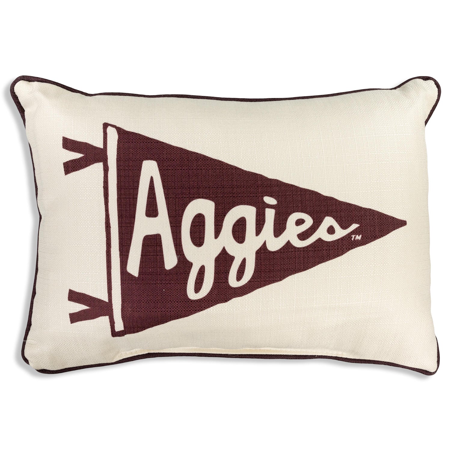 Texas A&M Aggies Pennant Pillow
