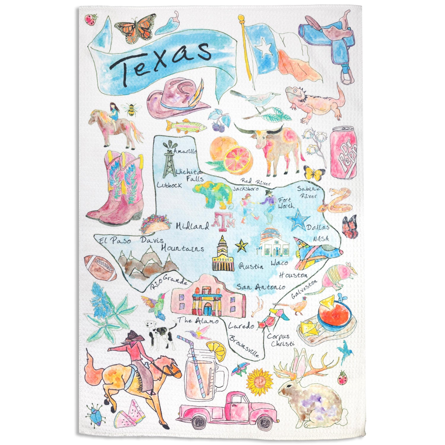 Avery Waffle Towel