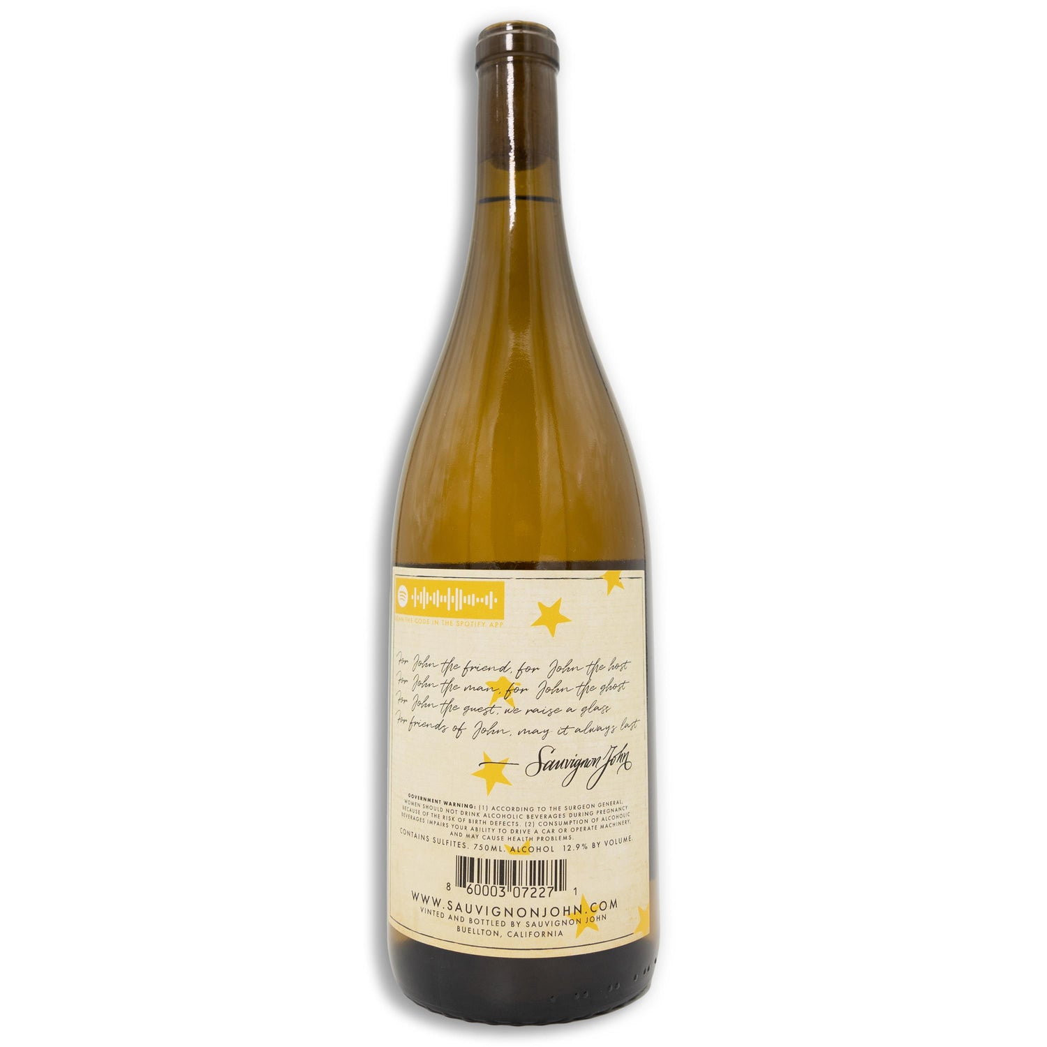 Instore Pick Up Or Local Delivery Only: Sauvignon John Chardonnay White