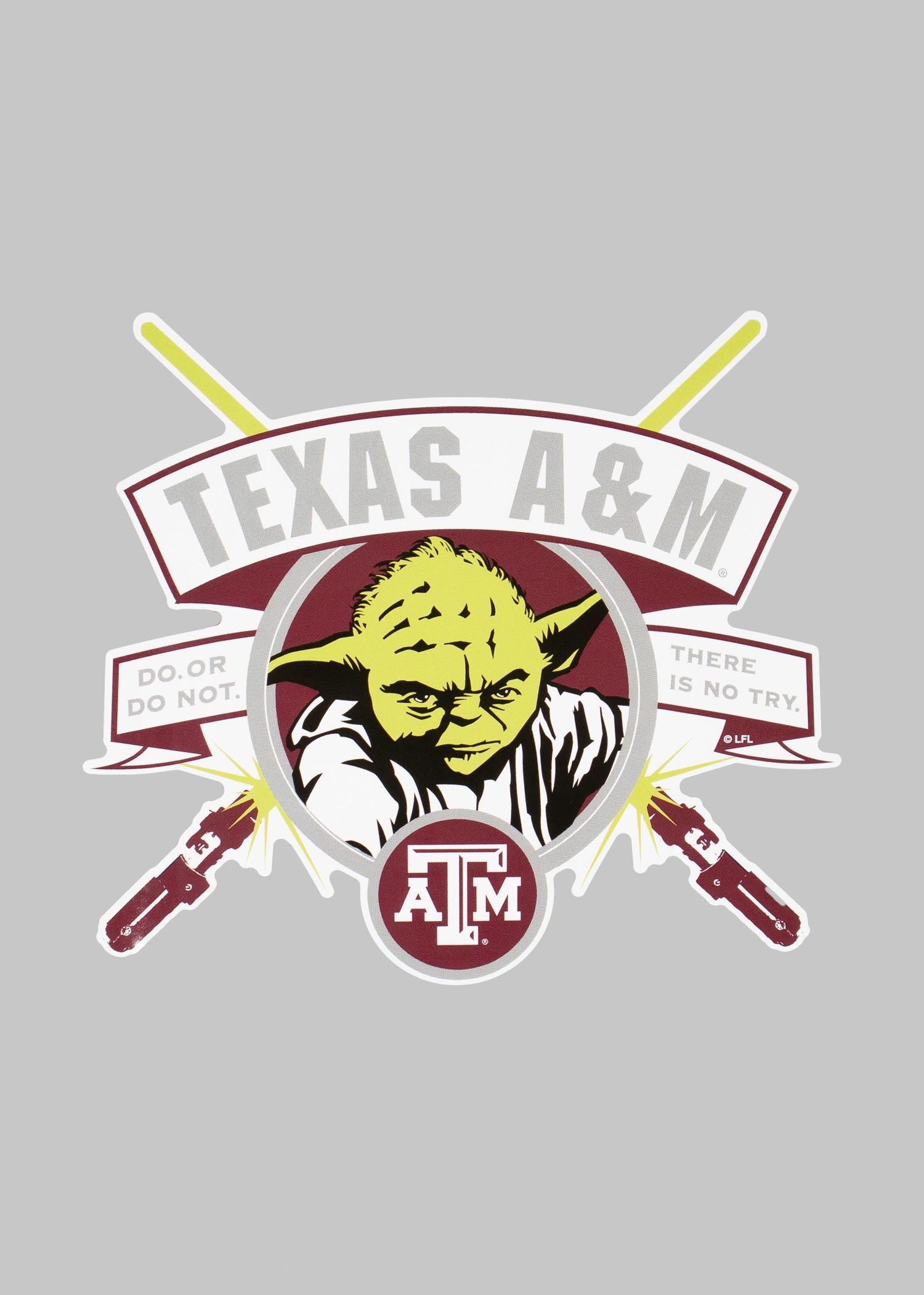 Aggies/Star Wars Darth Vader & Yoda Decal