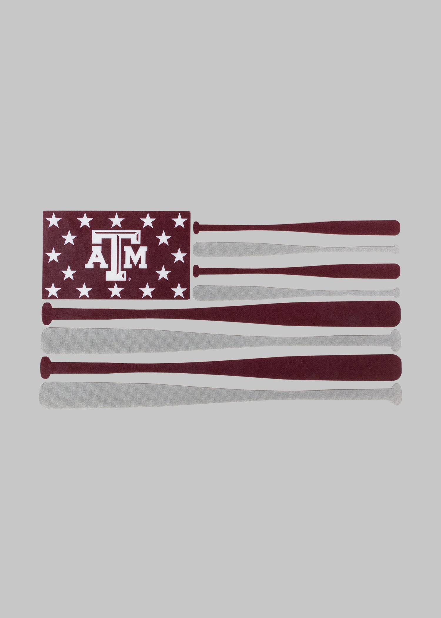 Aggies Patriotic Bats Multi-Use Decal