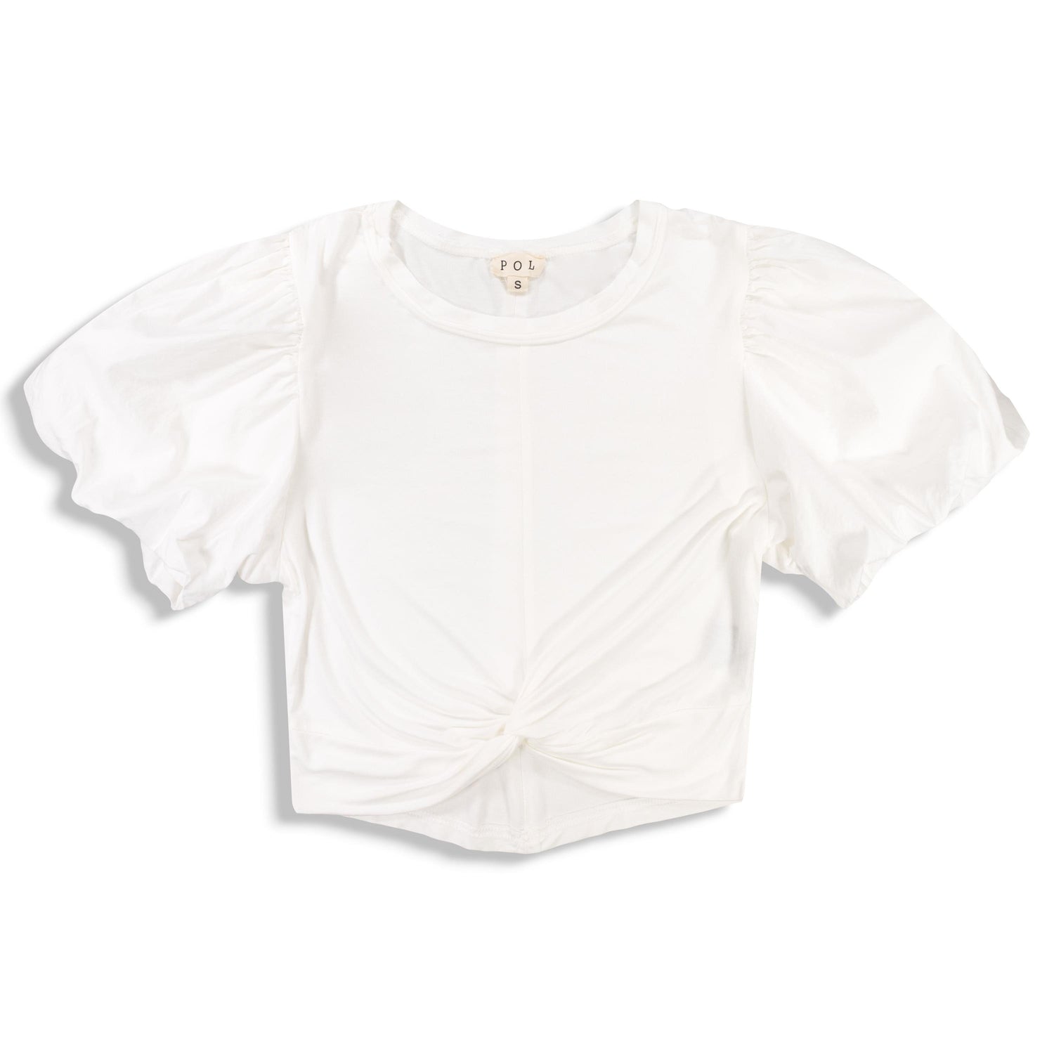 Puff Sleeve Crop