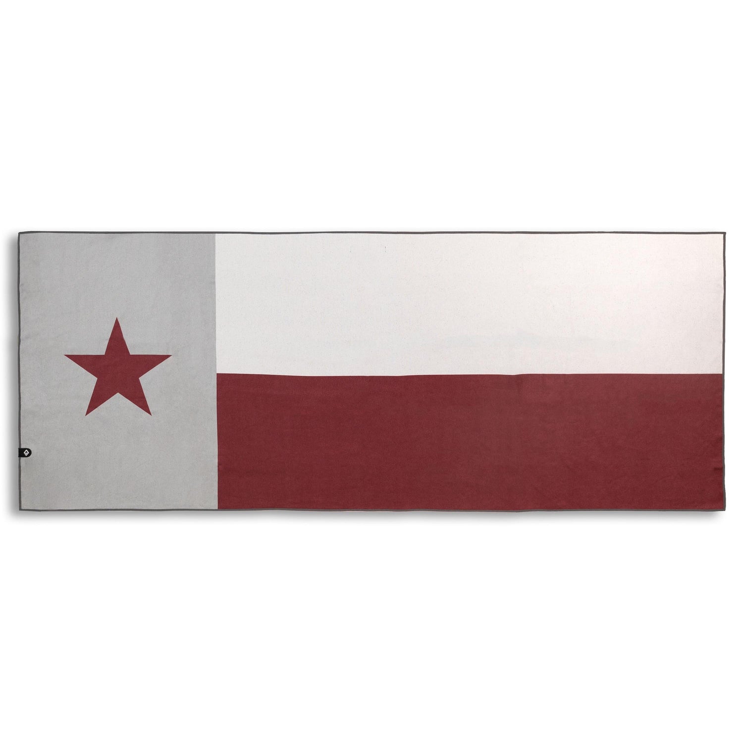 Maroon Texas Flag Towel