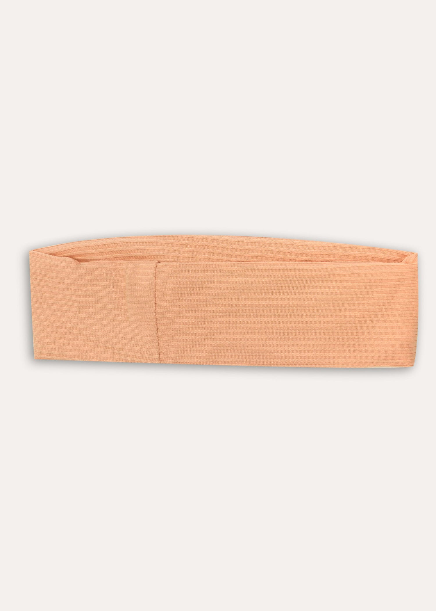 Pink Ribbed Knit Band