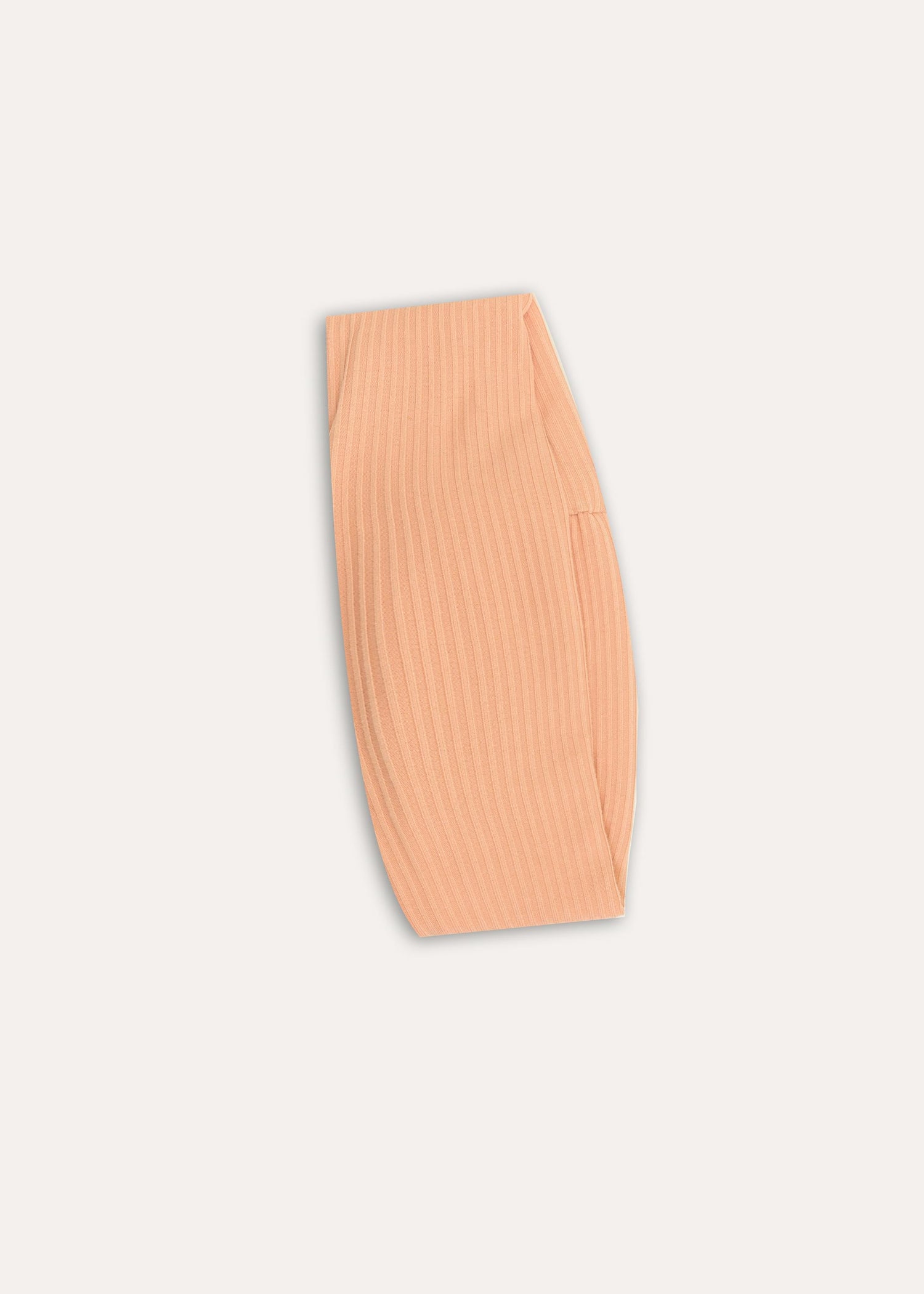 Pink Ribbed Knit Band