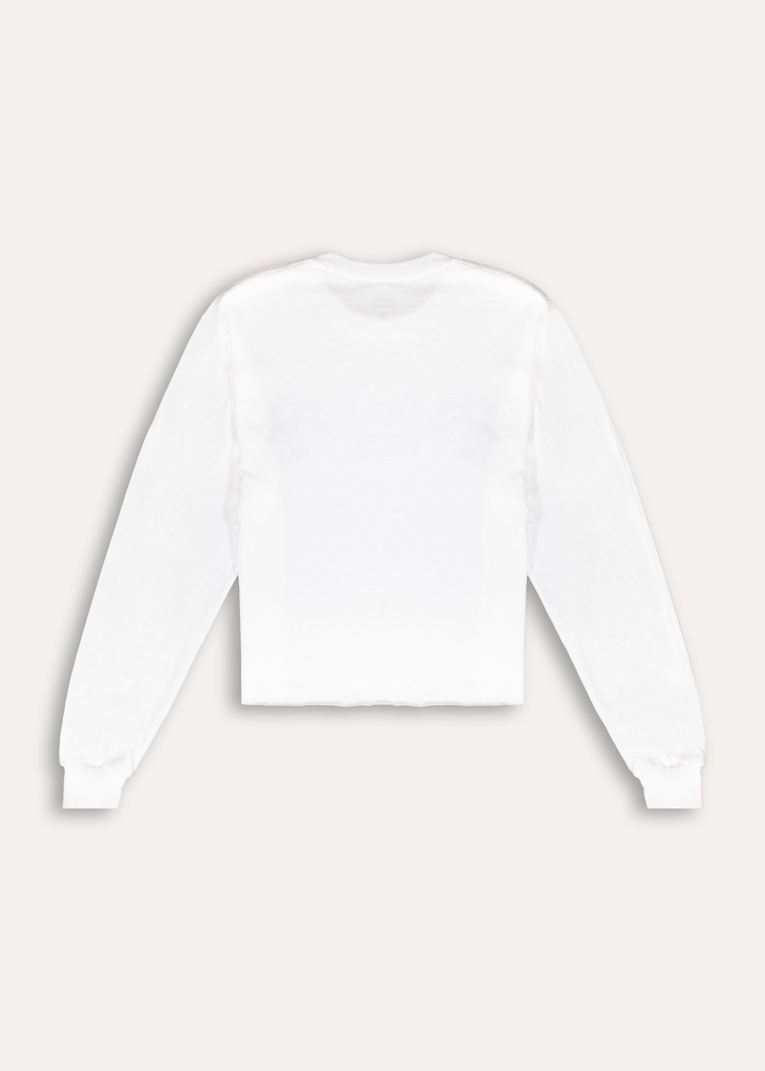 Boyfriend Cropped Long Sleeve