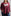Gig 'Em Everyday Leopard Long Sleeve Maroon Tunic