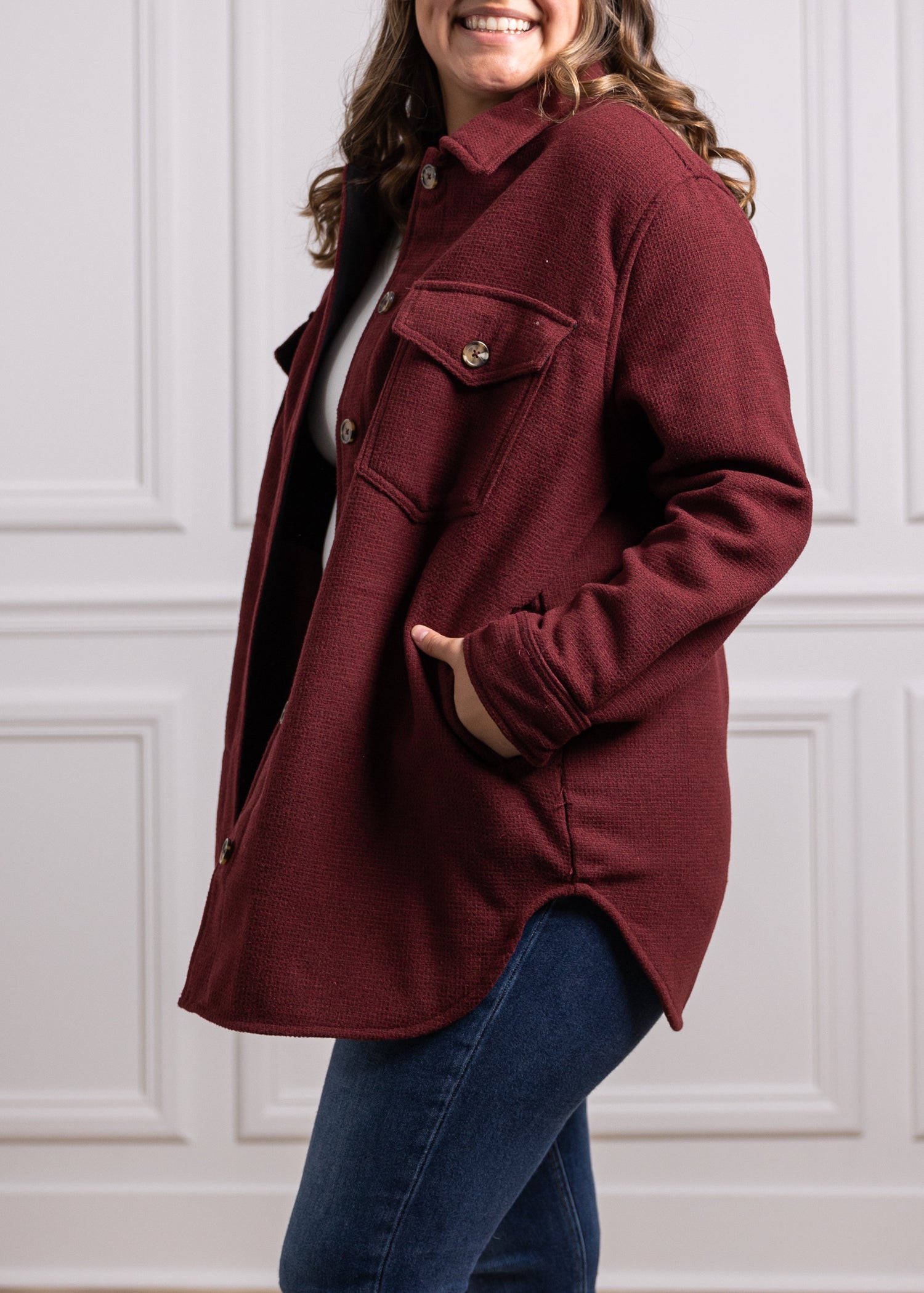 Texas A&M Women's Woven Maroon Recycled Coat