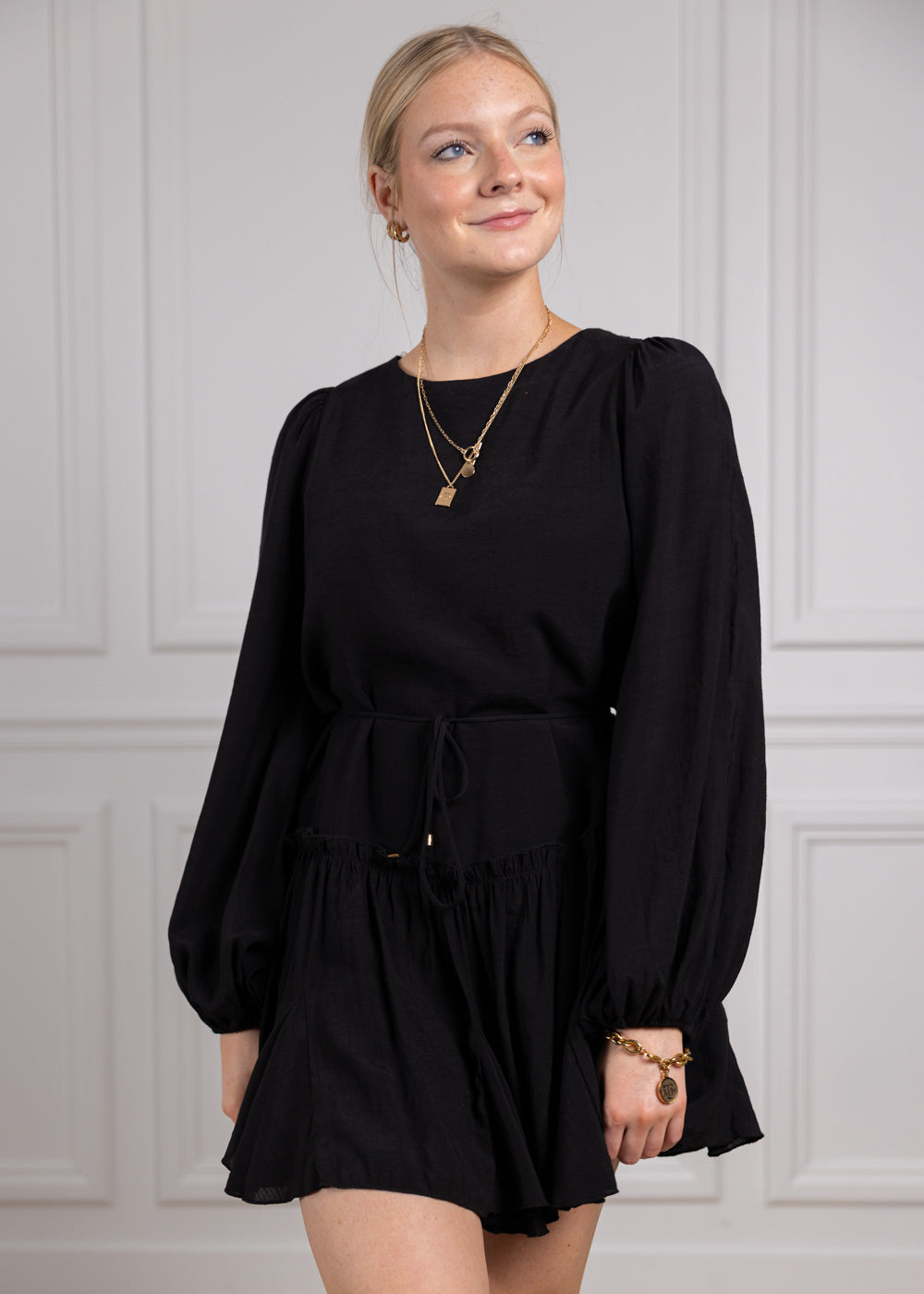 LS Ruffle Dress